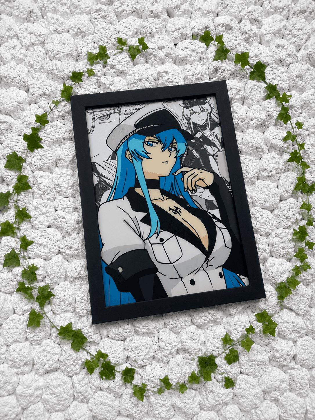 Esdeath acrylfestmény